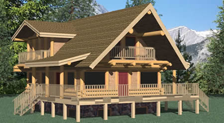 new wooden home design