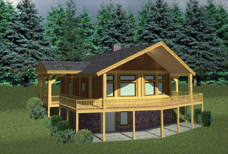 custom wooden home design